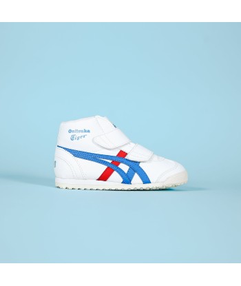 Asics Pre-School Mexico Mid - White / Blue Paris Déstockage Promo