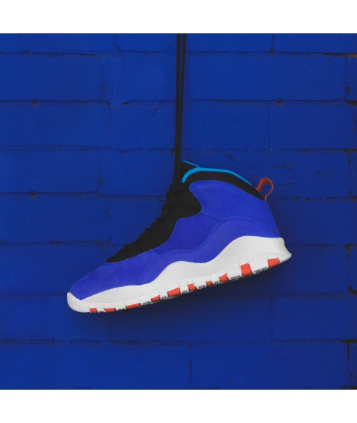 Nike Air Jordan 10 Retro - Racer Blue / Team Orange / Black Livraison rapide