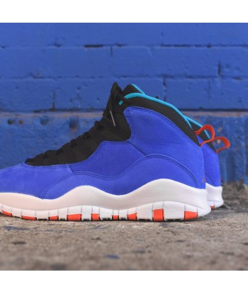 Nike Air Jordan 10 Retro - Racer Blue / Team Orange / Black Livraison rapide