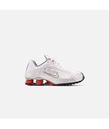 Nike Shox R4 - White / Metallic Silver / Comet Toutes les collections ici