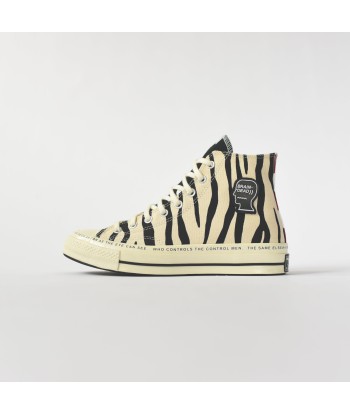 Converse x Brain Dead Chuck 70 High - Egret / Black / Multi Découvrez la collection