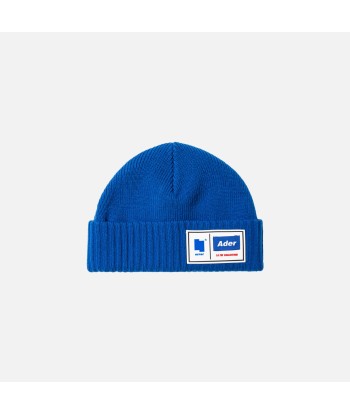 Ader Error Basic Knit Beanie - Blue meilleur choix