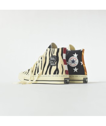 Converse x Brain Dead Chuck 70 High - Egret / Black / Multi Découvrez la collection