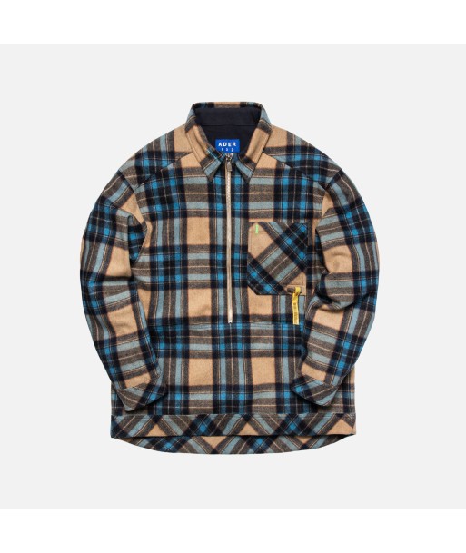 Ader Error Anorak Styled Check Shirt - Multi les ligaments