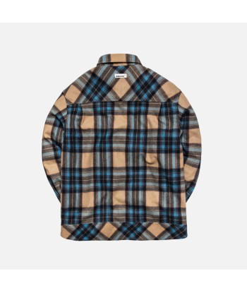 Ader Error Anorak Styled Check Shirt - Multi les ligaments