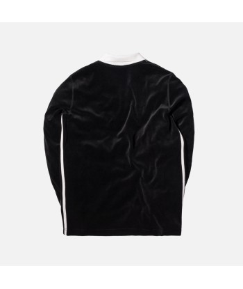 adidas Originals x Alexander Wang Velour L/S Polo - Black prix