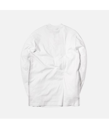 adidas Originals x Alexander Wang Logo L/S Tee - White d'Europe débarque