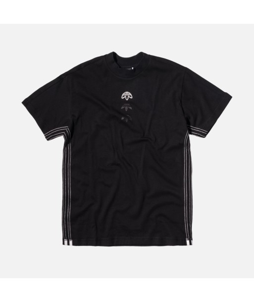 adidas Originals x Alexander Wang Logo Tee - Black Paris Déstockage Promo