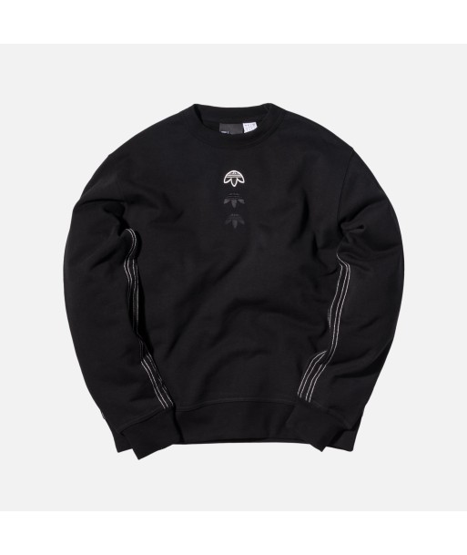 adidas Originals x Alexander Wang Logo Crew - Black Livraison rapide