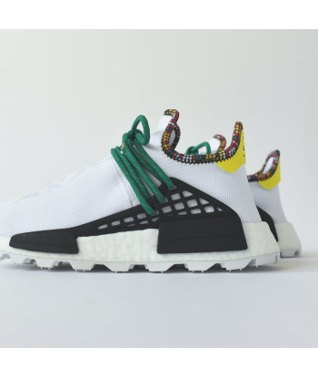 adidas Originals x Pharrell Williams Solar HU NMD - White / Green livraison gratuite