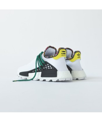 adidas Originals x Pharrell Williams Solar HU NMD - White / Green livraison gratuite