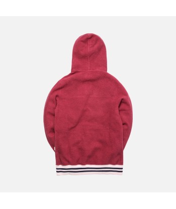 Aimé Leon Dore Reverse Fleece Hoodie - Burgundy d'Europe débarque