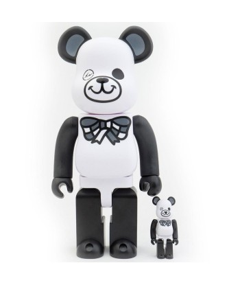 BearBrick Freemasonry x Fragment Design 100% + 400% - White Toutes les collections ici