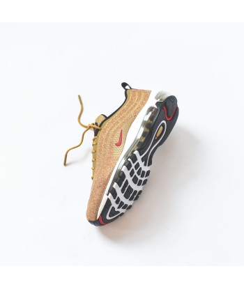 Nike x Swarovski WMNS Air Max 97 LXX - Metallic Gold / Varsity Red / Black rembourrage situé sous