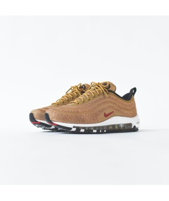 Nike x Swarovski WMNS Air Max 97 LXX - Metallic Gold / Varsity Red / Black rembourrage situé sous