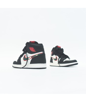 Nike GS Air Jordan 1 Retro High OG - Black / Varsity Red / Sail ou a consommer sur place