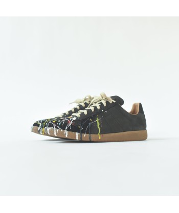 Margiela Replica Painter Low - Black / Paint Le MVP de beaucoup