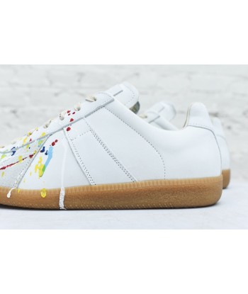 Maison Margiela Replica Painter Low - Off White / Paint les ctes