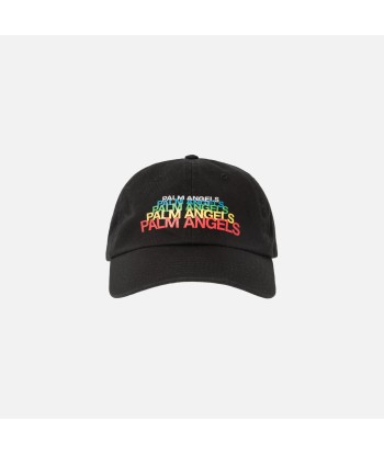 Palm Angels Rainbow Cap - Black / Multi le concept de la Pate a emporter 