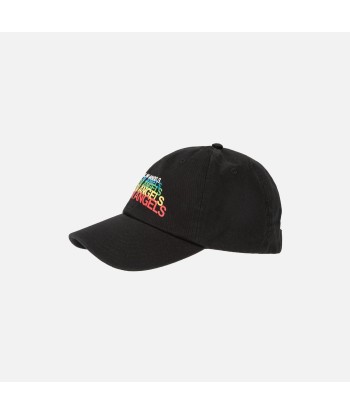 Palm Angels Rainbow Cap - Black / Multi le concept de la Pate a emporter 