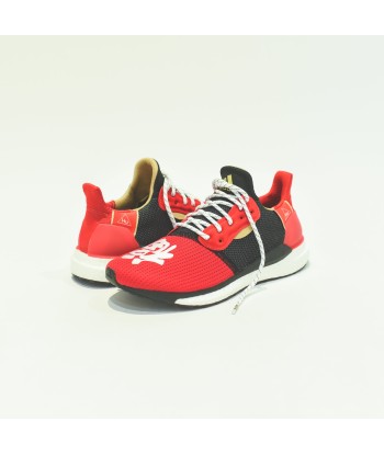 adidas x Pharrell Williams CNY Solar HU - Scarlet / White / Black / Met Gold solde