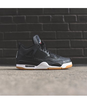 Nike Air Jordan 4 Rare Air - Black / White / Gum en ligne