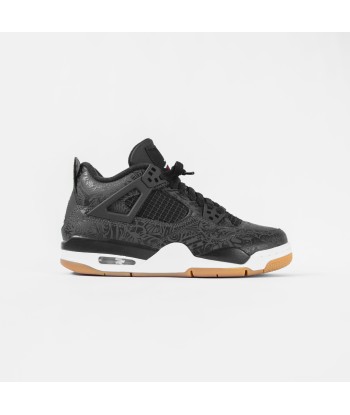 Nike GS Air Jordan 4 Rare Air - Black / White / Gum 2 - 3 jours ouvrés.