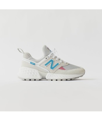 New Balance WMNS 574 Sport - White / Blue Livraison rapide