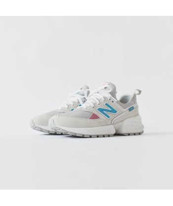 New Balance WMNS 574 Sport - White / Blue Livraison rapide