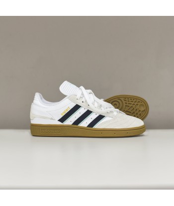 adidas Originals Busenitz - White / Collegiate Burgundy / Clear Mint chez Cornerstreet bien 