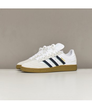 adidas Originals Busenitz - White / Collegiate Burgundy / Clear Mint chez Cornerstreet bien 