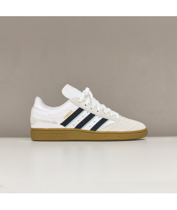 adidas Originals Busenitz - White / Collegiate Burgundy / Clear Mint chez Cornerstreet bien 