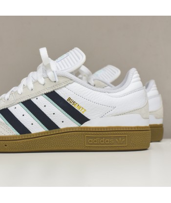 adidas Originals Busenitz - White / Collegiate Burgundy / Clear Mint chez Cornerstreet bien 