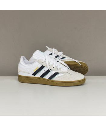 adidas Originals Busenitz - White / Collegiate Burgundy / Clear Mint chez Cornerstreet bien 