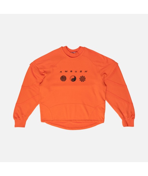 Ambush Patchwork Sweater - Orange vous aussi creer 