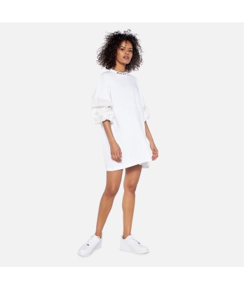 Palm Angels T-Shirt Dress - White Découvrez la collection