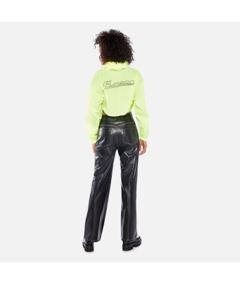 LEO Windbreaker Cropped Jacket - Neon Yellow Profitez des Offres !