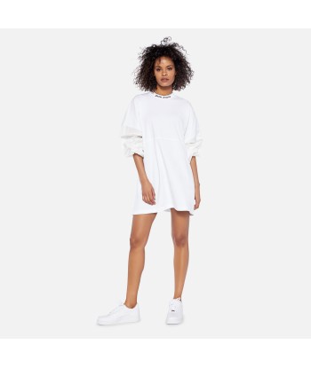 Palm Angels T-Shirt Dress - White Découvrez la collection