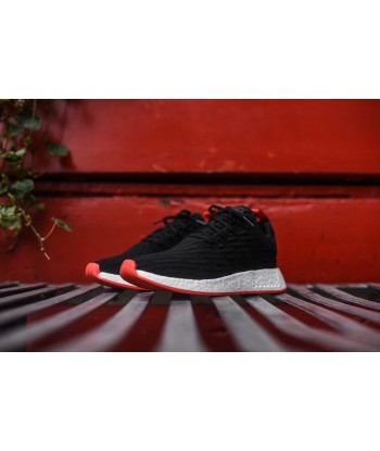 adidas Originals NMD_R2 PK - Black / Red / White pas cher 