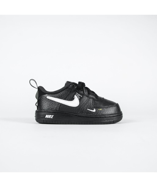 Nike GS Air Force 1 LV8 Utility - Black / White / Tour Yellow soldes