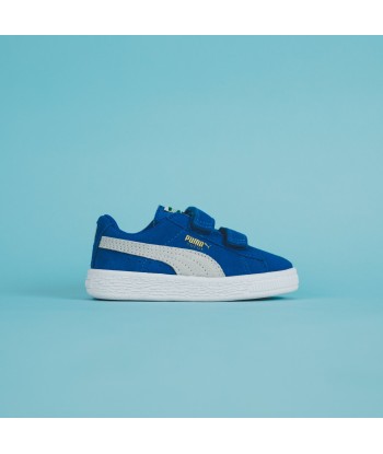 Puma Toddler Suede 2 Straps - Snorkel Blue / White du meilleur 