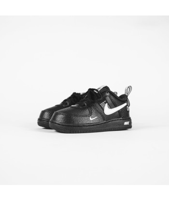 Nike GS Air Force 1 LV8 Utility - Black / White / Tour Yellow soldes