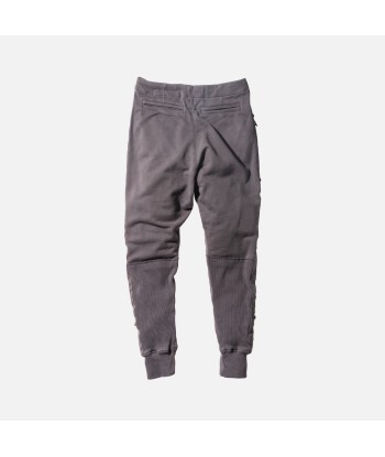 Greg Lauren Slim Lounge Pant - Charcoal En savoir plus