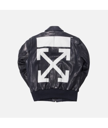 Off-White Aviator Bomber - Blue Faites des économies