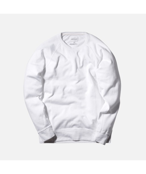 Norse Projects Vorm Mercerized Crewneck - White commande en ligne