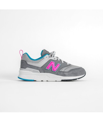 New Balance Grade School 997 HV1 - Grey / Pink / Blue de la marque