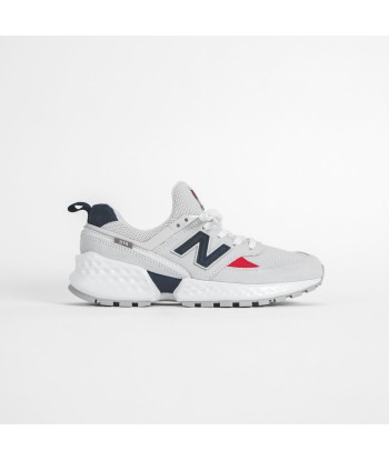 New Balance Grade School 574 - Sport Grey / Blue / Red Véritable concentré