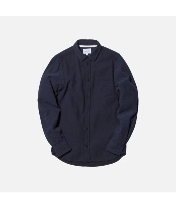 Norse Projects Anton Button-Up - Dark Navy vente chaude votre 