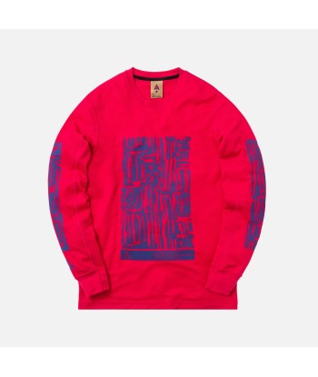 Nike ACG L/S Waffle Tee - Rush Pink de l' environnement