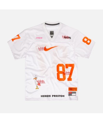 Nike x Heron Preston Oversized Jersey - White Fin de série